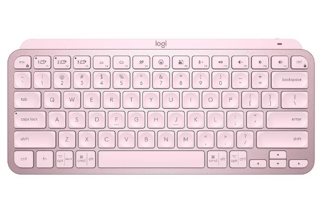 نمای روبرو کیبورد لاجیتک MX Keys Mini