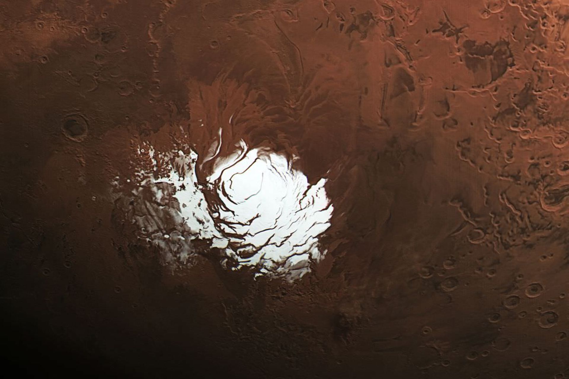 قطب جنوب مریخ