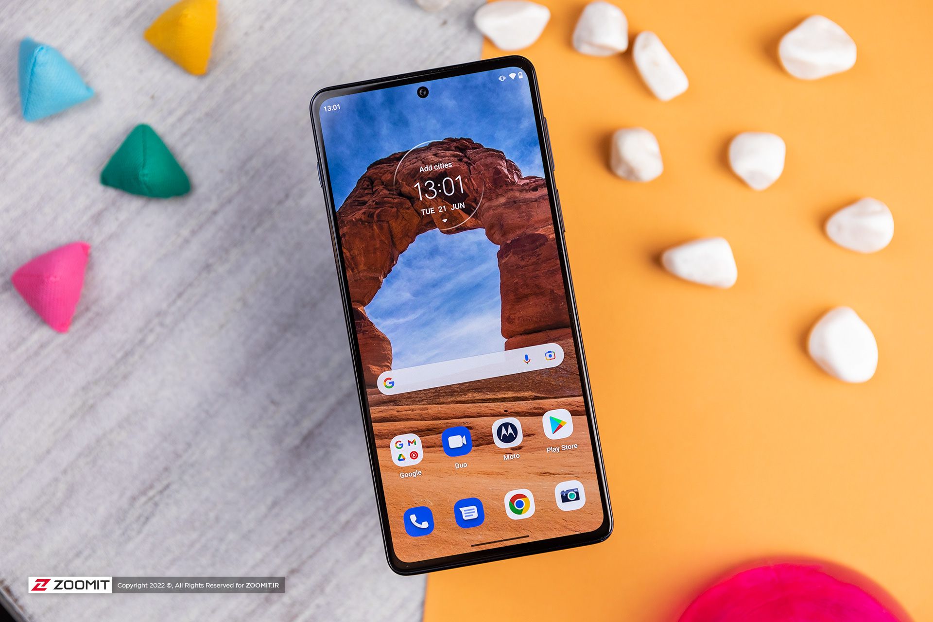 نمایشگر موتورولا Edge 20 Pro