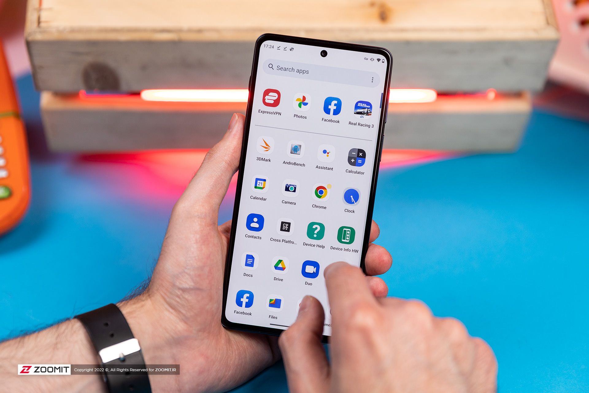 رابط کاربری موتورولا Edge 20 Pro