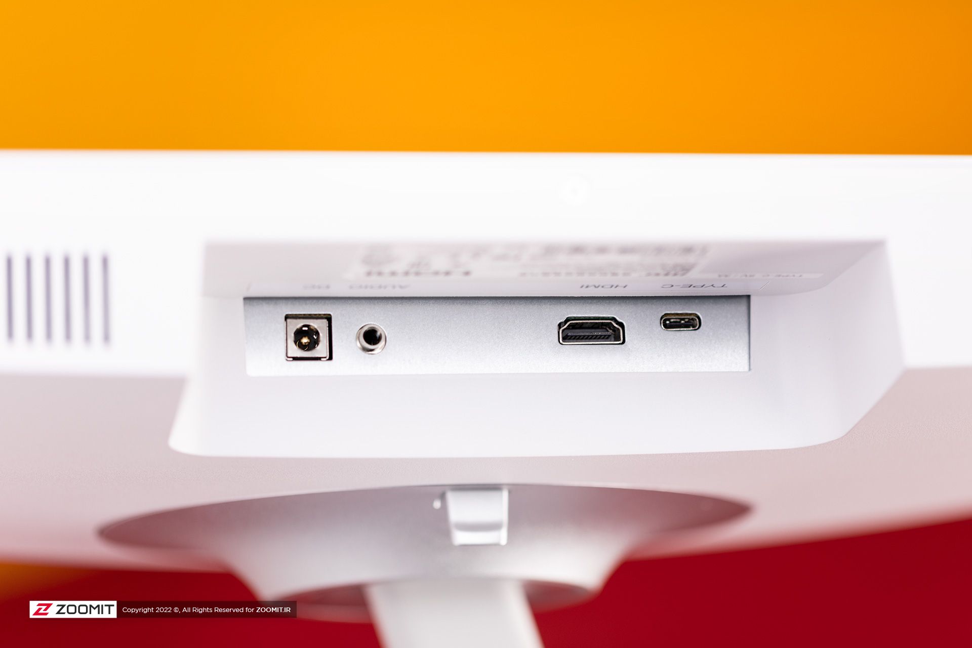 درگاه‌های مانیتور MSI Modern MD271PW