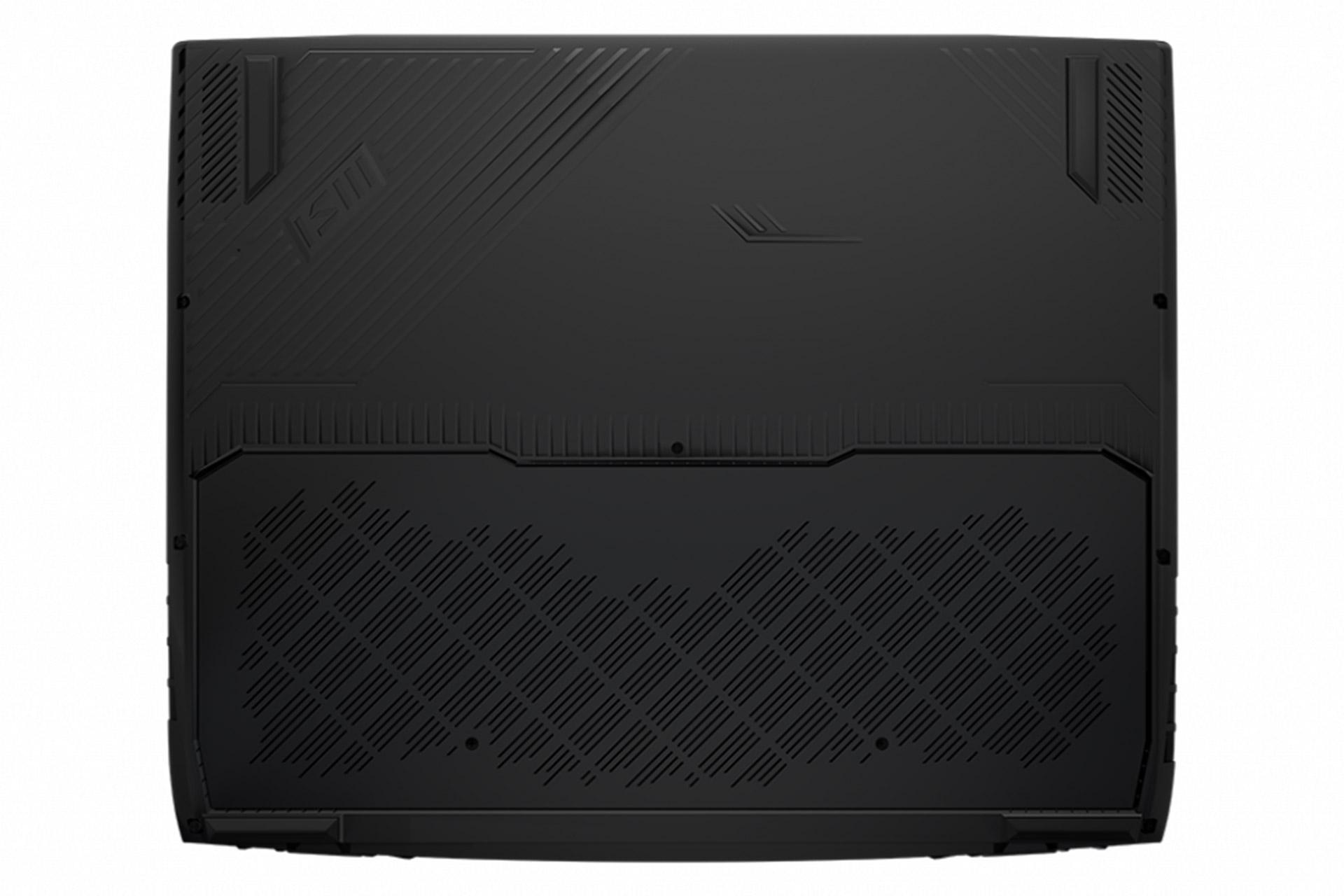 نمای زیرین نوت بوک گیمینگ MSI TITAN 