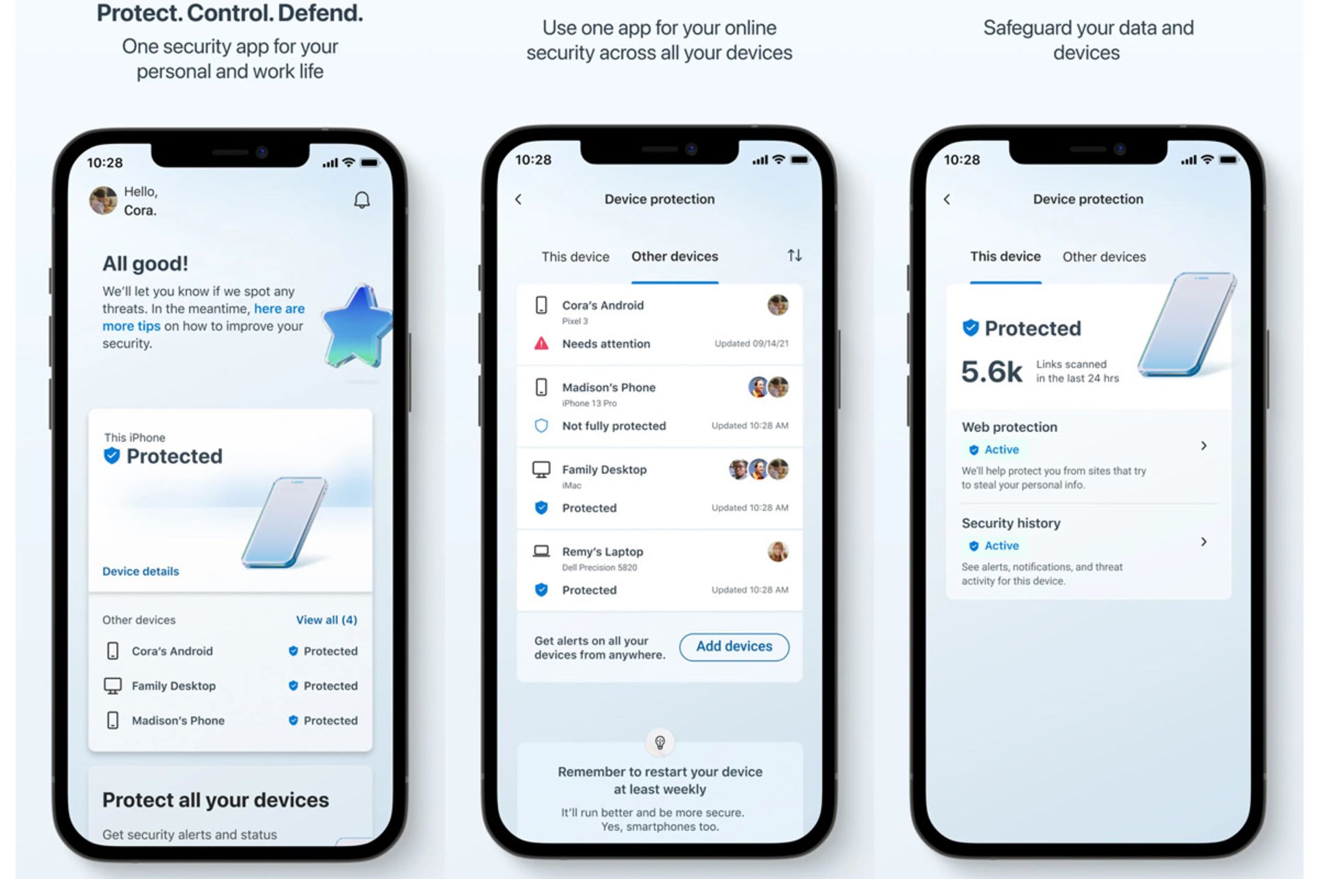 نسخه iOS اپلیکیشن مایکروسافت دیفندر / Microsoft Defender