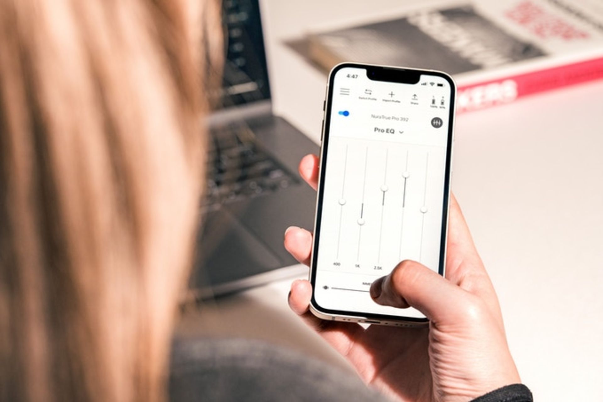 قابلیت تنظیم صدا NuraTrue Pro
