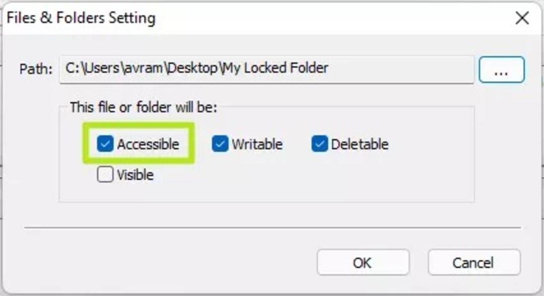  رمزگذاری فولدر در ویندوز ۱۱ با Easy File Locker اپ- ۴