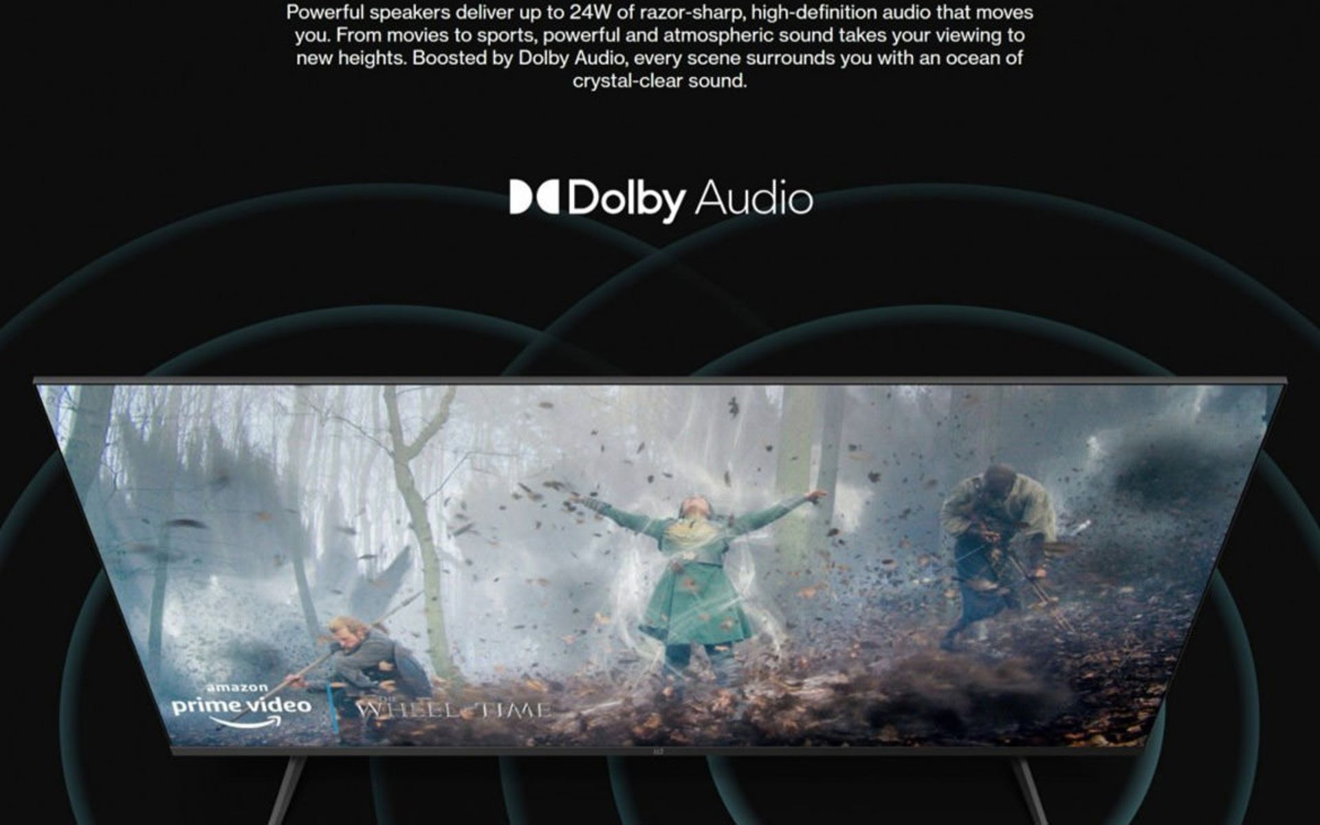 قابلیت dolby audio‌ در Y1S Pro مدل ۵۰ اینچی