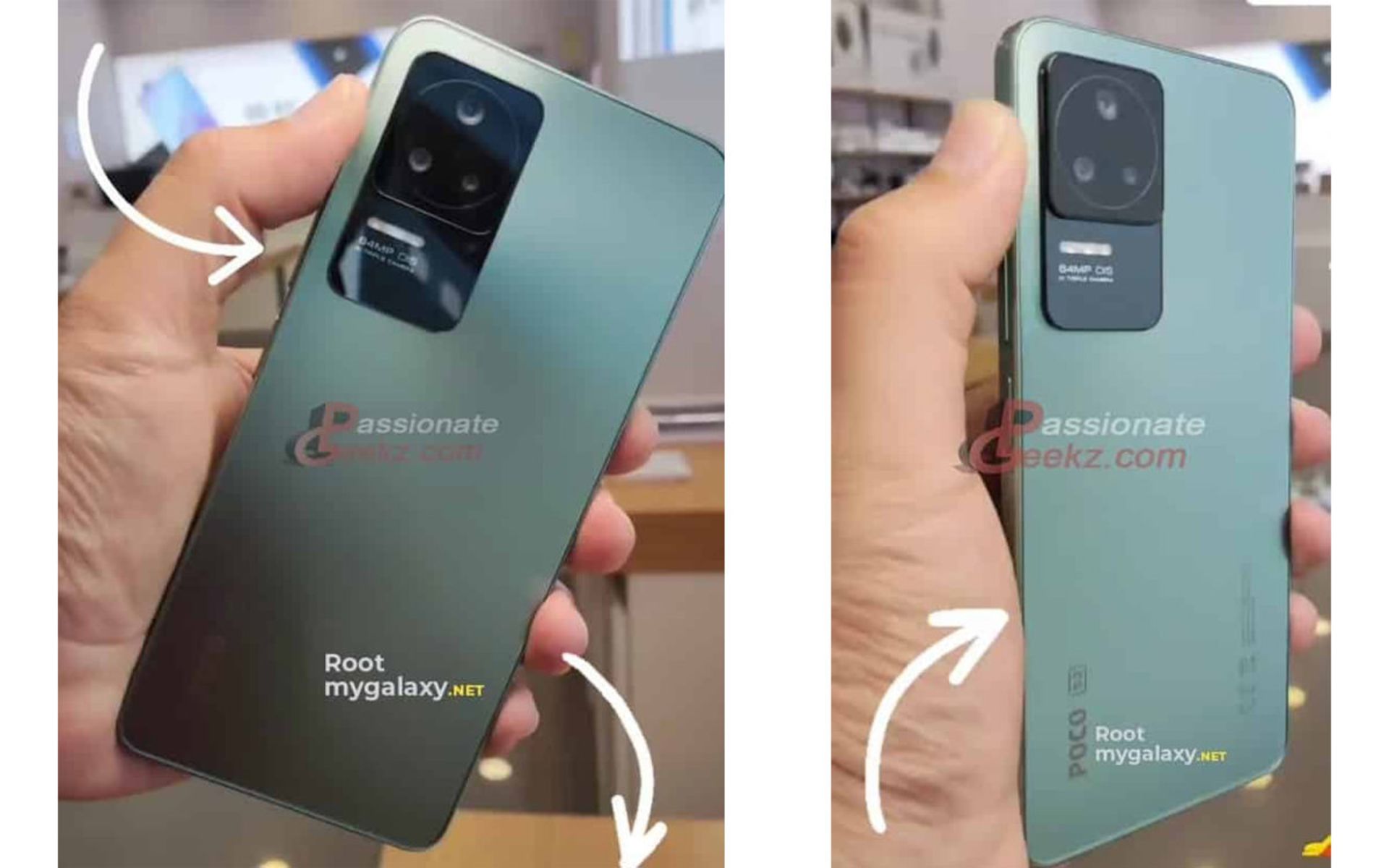 تصویر واقعی پوکو F4 5G