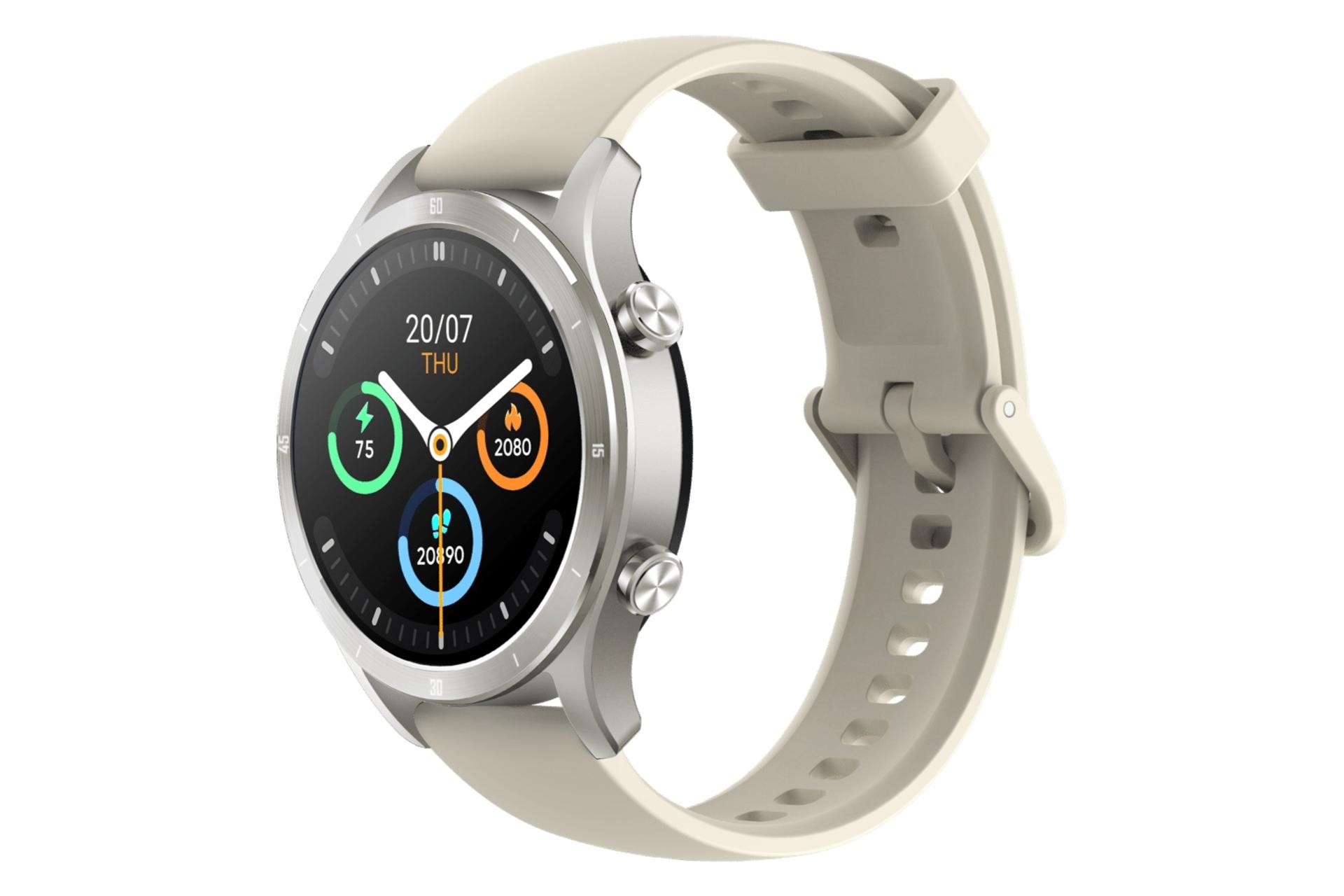 نمای چپ اسمارت واچ ریلمی Realme TechLife Watch R100 خاکستری