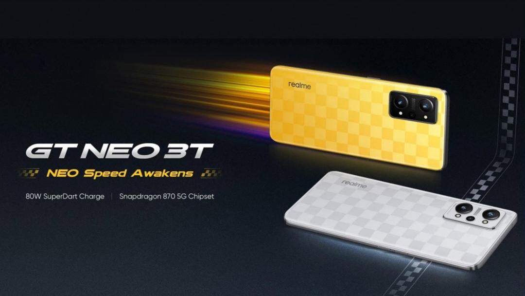 پوستر تبلیغاتی Realme GT Neo 3T