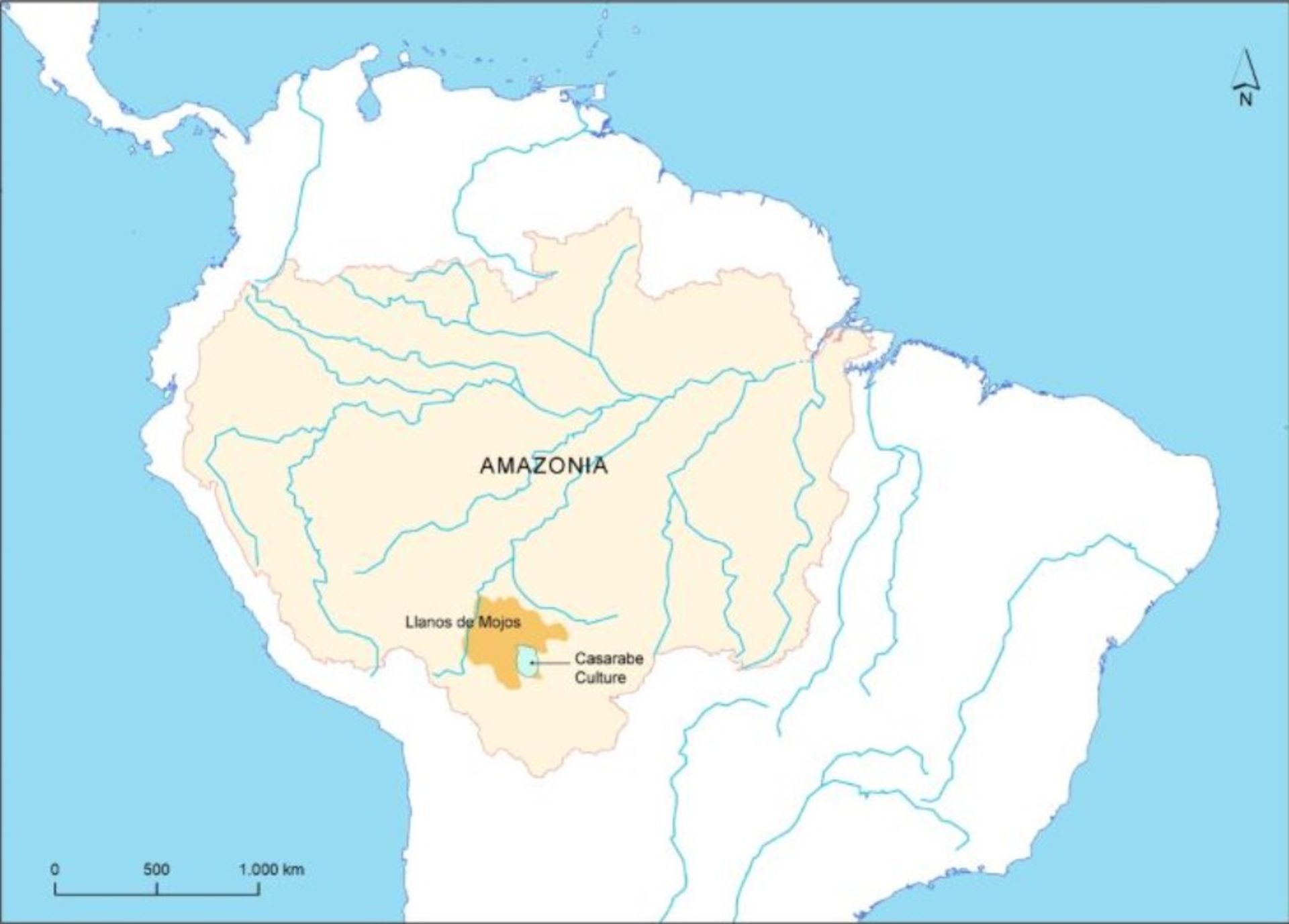 آمازون نقشه ساوانا