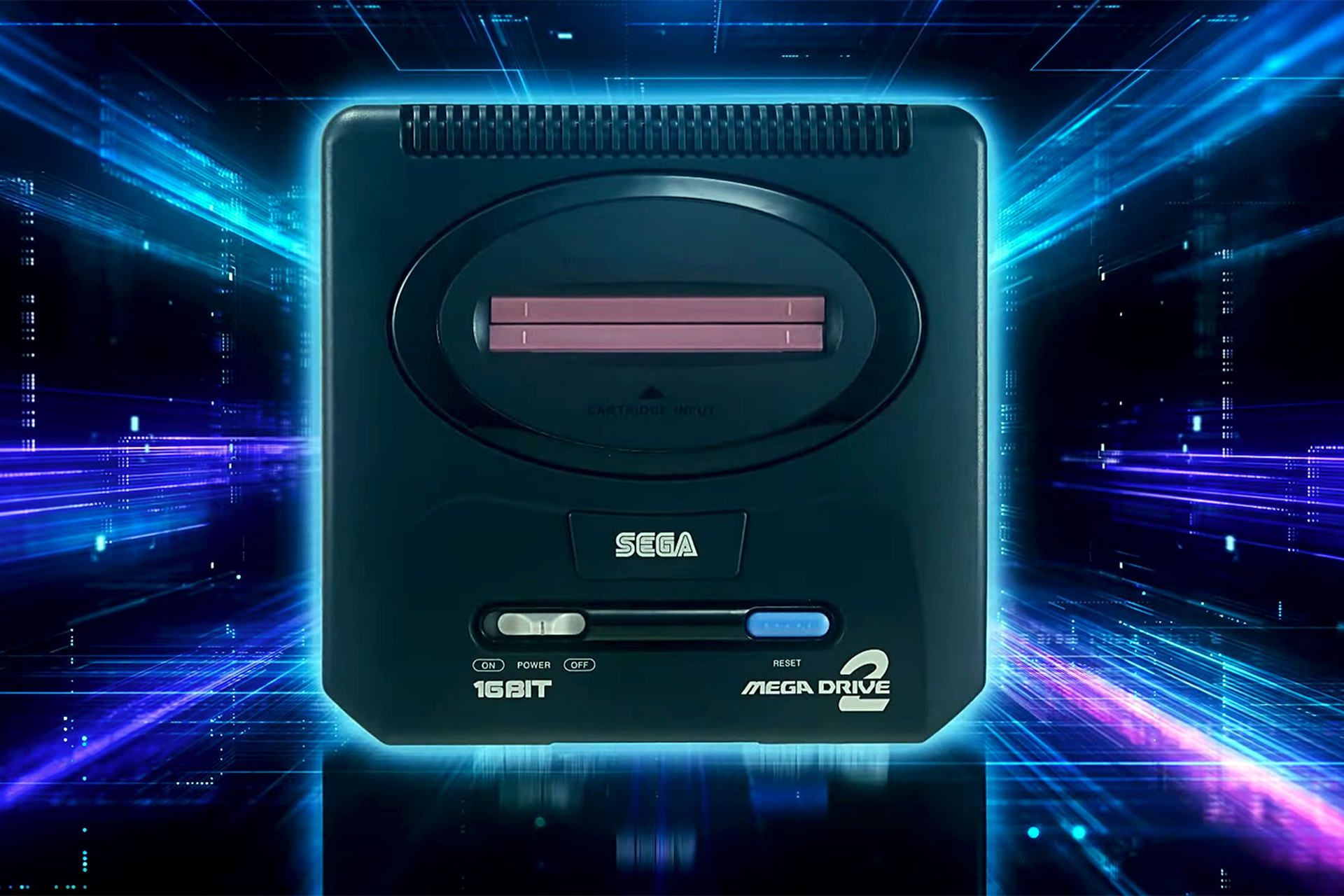 کنسول Mega Drive Mini 2 سگا از نمای بالا