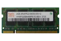 رم اس کی هاینیکس SK Hynix HYMP325S64AMP8-Y5 2GB DDR2-667 CL5 ظرفیت 2 گیگابایت از نوع DDR2-667