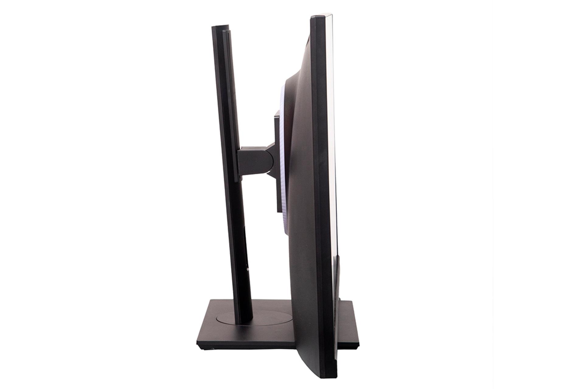 نمای کنار مانیتور اسپکتر E327W-2560AD در حالت چرخش دورانی