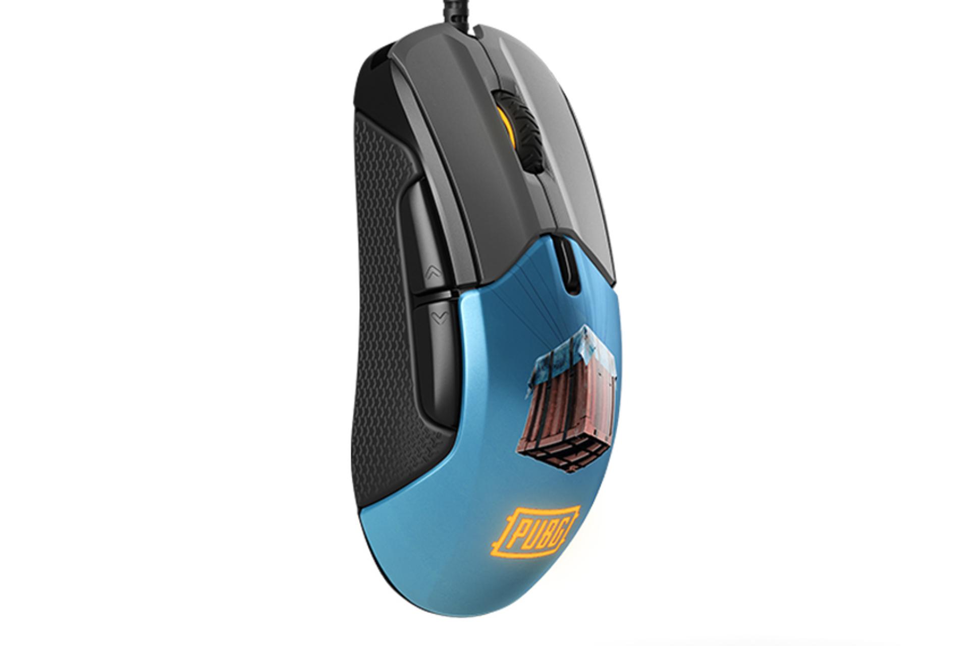 نمای جانبی ماوس استیل سریز RIVAL 310 PUBG EDITION