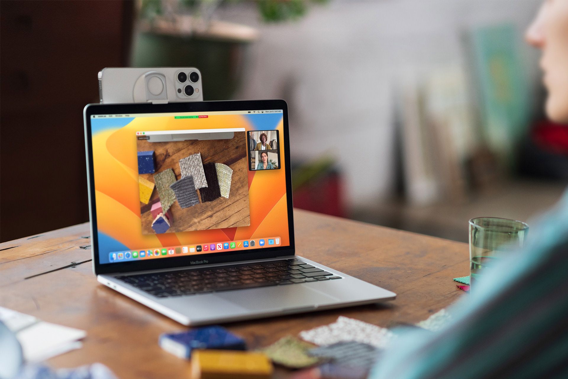 استفاده از آیفون به عنوان وبکم مک در سیستم عامل macOS Ventura