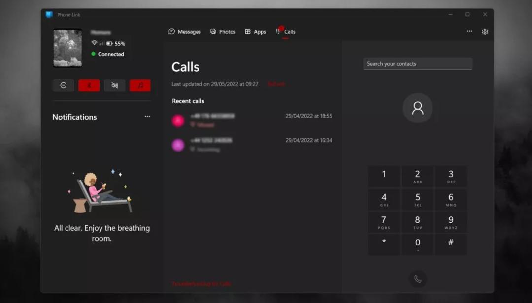 ویندوز Phone Link