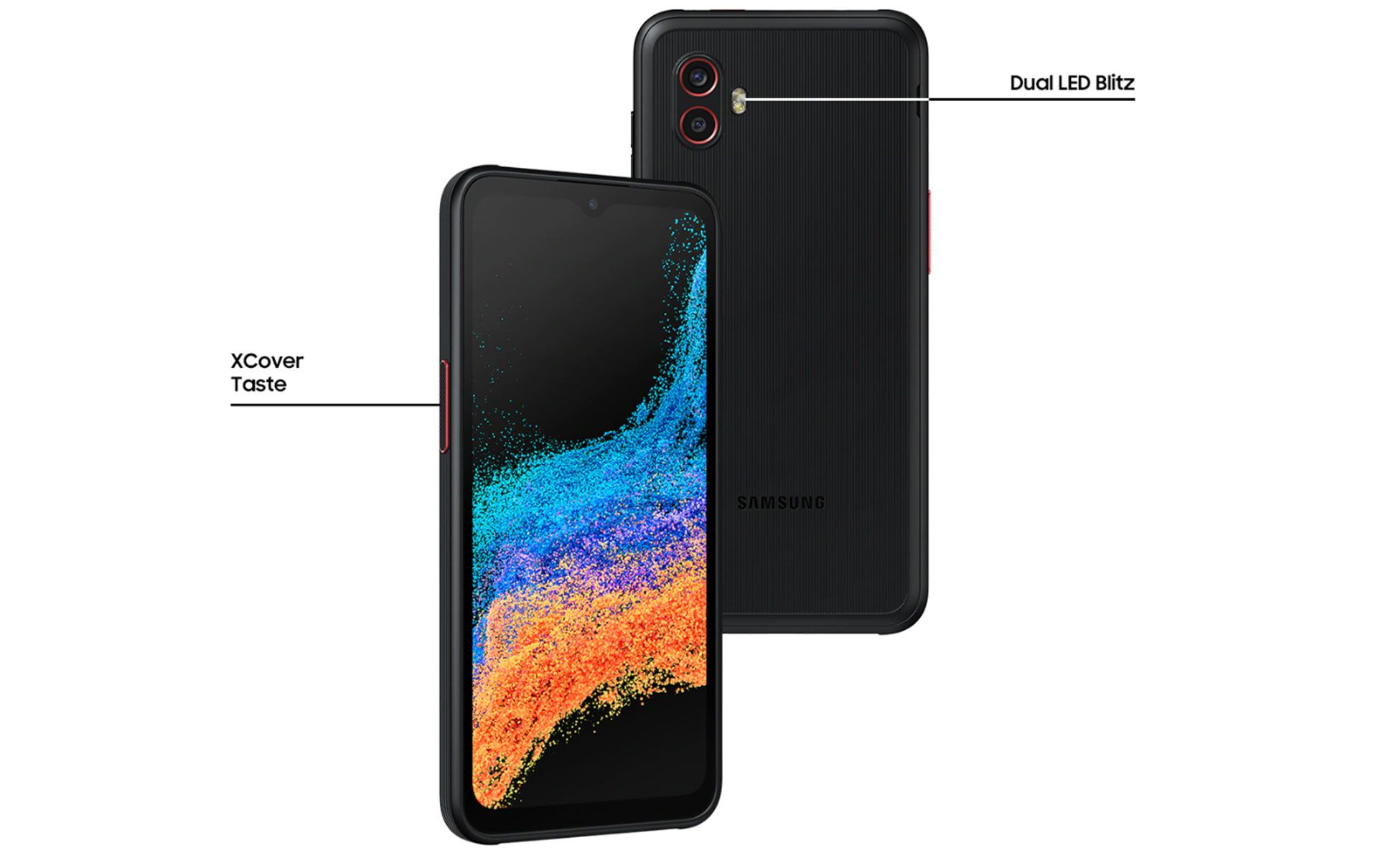 پنل پشتی و نمایشگرGalaxy XCover 6 Pro 