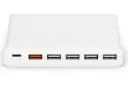 نمای روبرو شارژر شیائومی Mi 60W 6 Ports