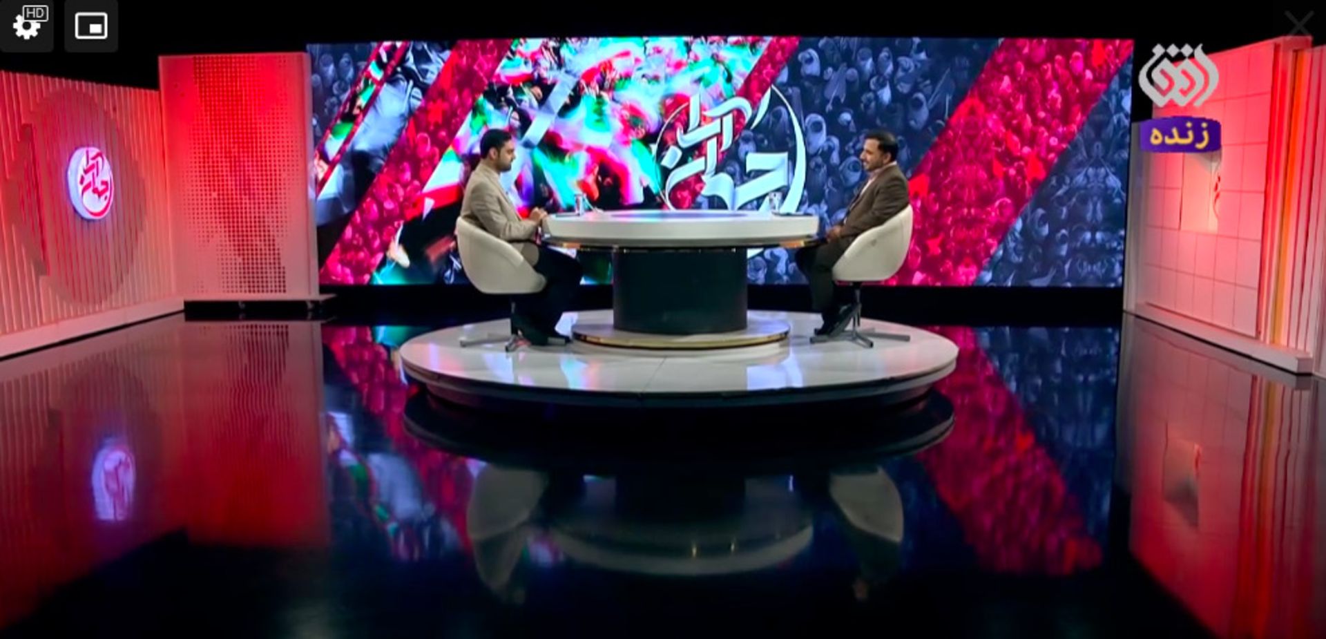 حضور عیسی زارع‌پور، وزیر ارتباطات در برنامه جهان آرا شبکه افق