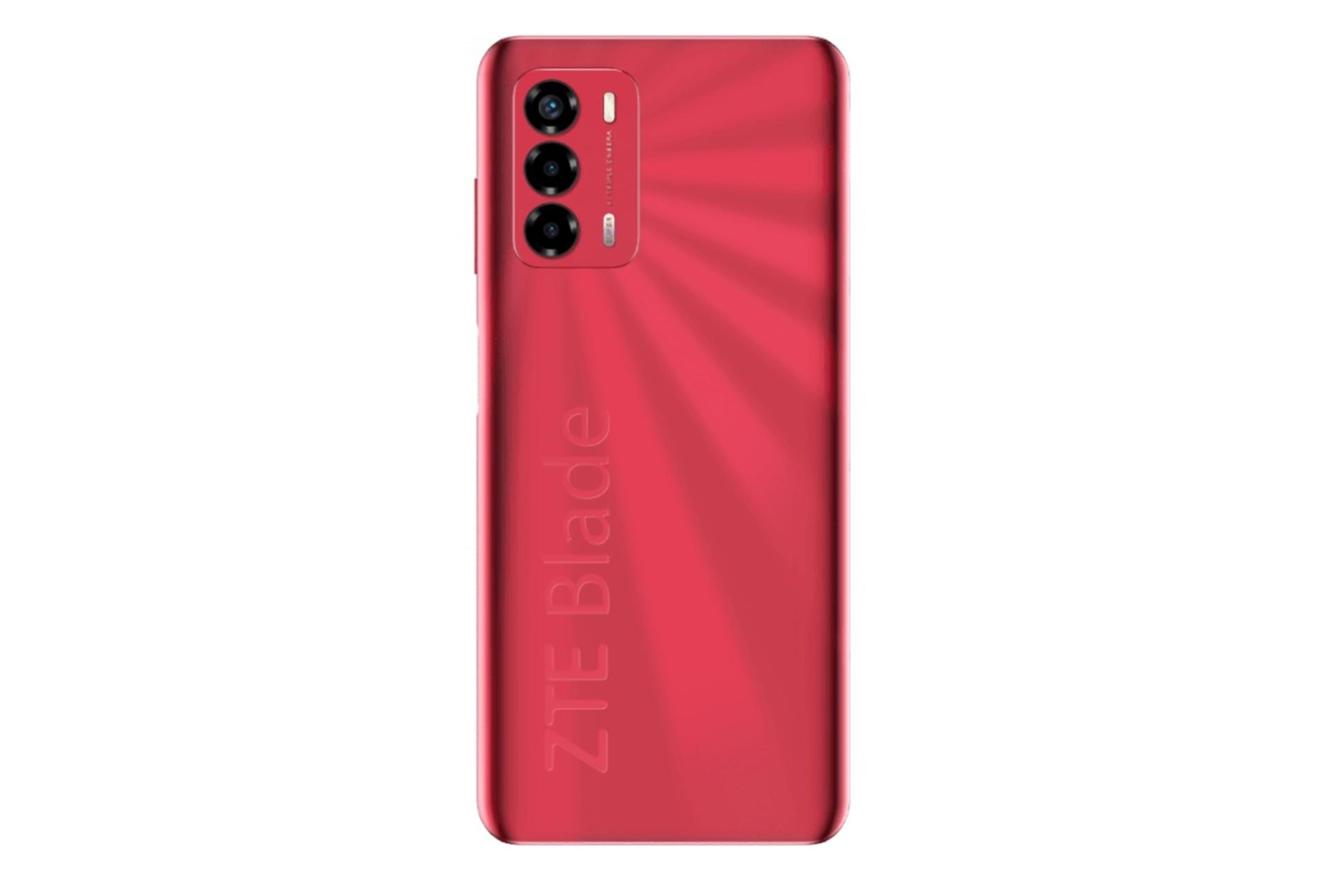 پنل پشت گوشی موبایل بلید V40 Vita زد تی ای / ZTE Blade V40 Vita قرمز