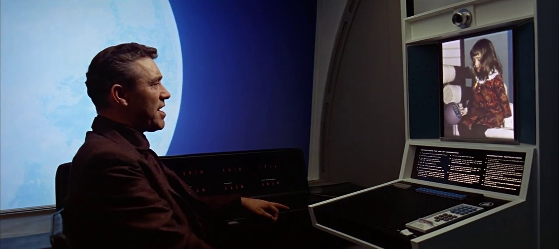 تماس تصویری در ۲۰۰۱: ادیسه فضایی (2001: A Space Odyssey)