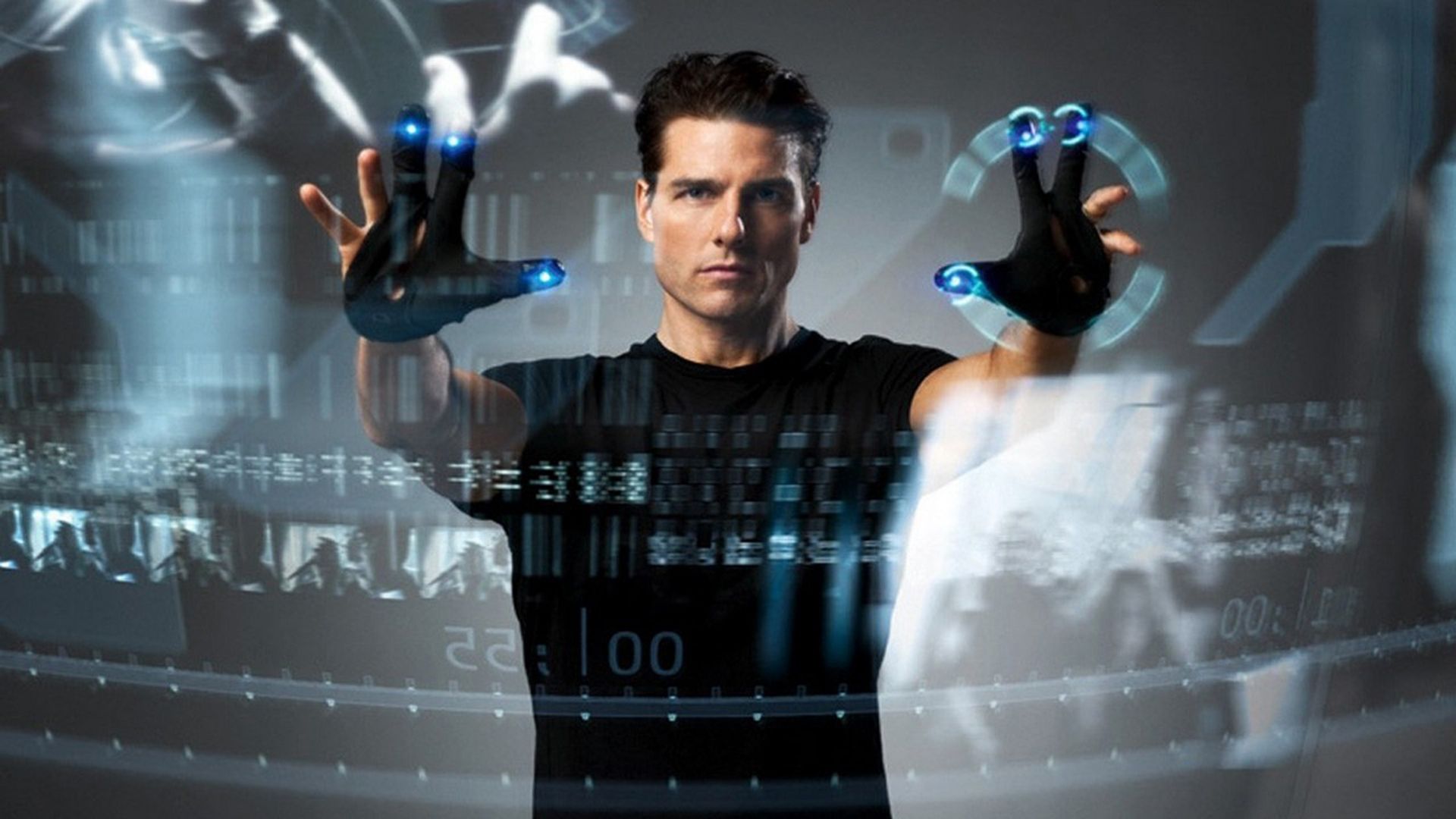 فناوری ژست حرکتی در گزارش اقلیت (Minority Report)