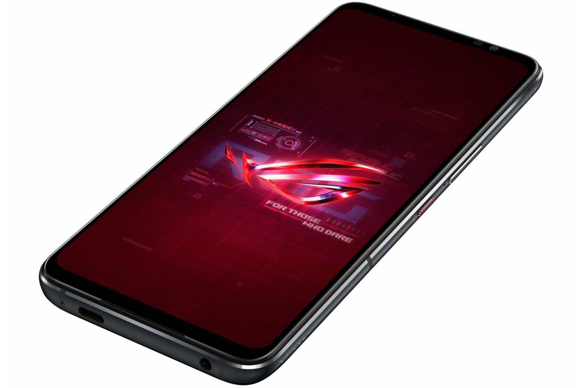 رندر فاش شده ایسوس راگ فون 6 / Asus ROG Phone 6 سه رخ جلو