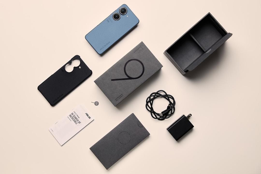 محتویات جعبه گوشی Asus Zenfone 9 ایسوس ذن فون ۹