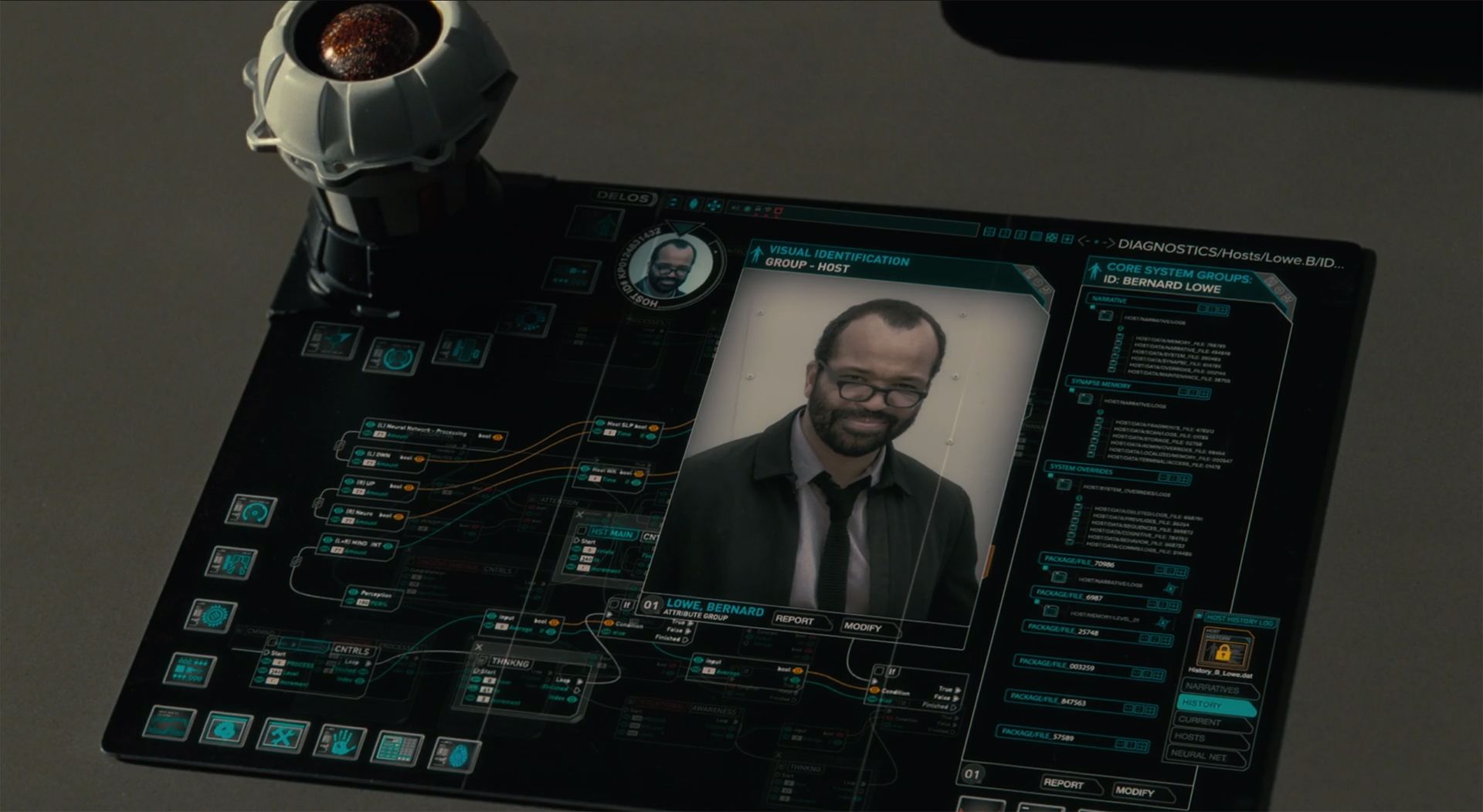 تبلت تاشوی در سریال وست ورلد