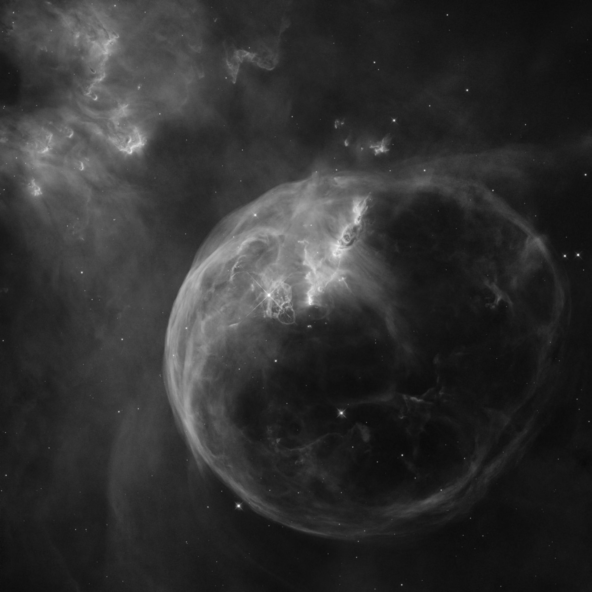 سحابی حباب ha