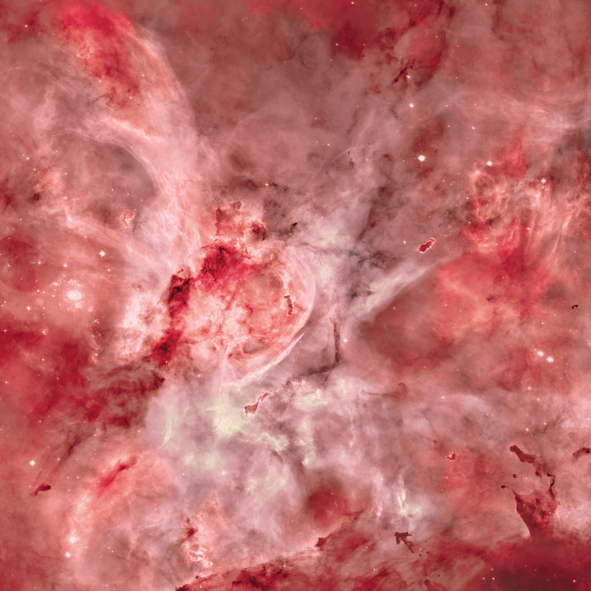 سحابی شاه تخته با رنگ طبیعی