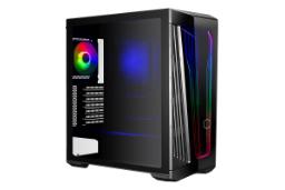 نمای نیم رخ جلو و سمت چپ کیس کامپیوتر کولر مستر MASTERBOX 540