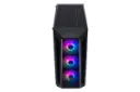 نمای جلو و بالای کیس کامپیوتر کولر مستر MASTERBOX MB520 ARGB