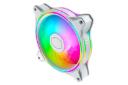 نمای جانبی فن کیس کولر مستر MASTERFAN MF140 HALO WHITE EDITION
