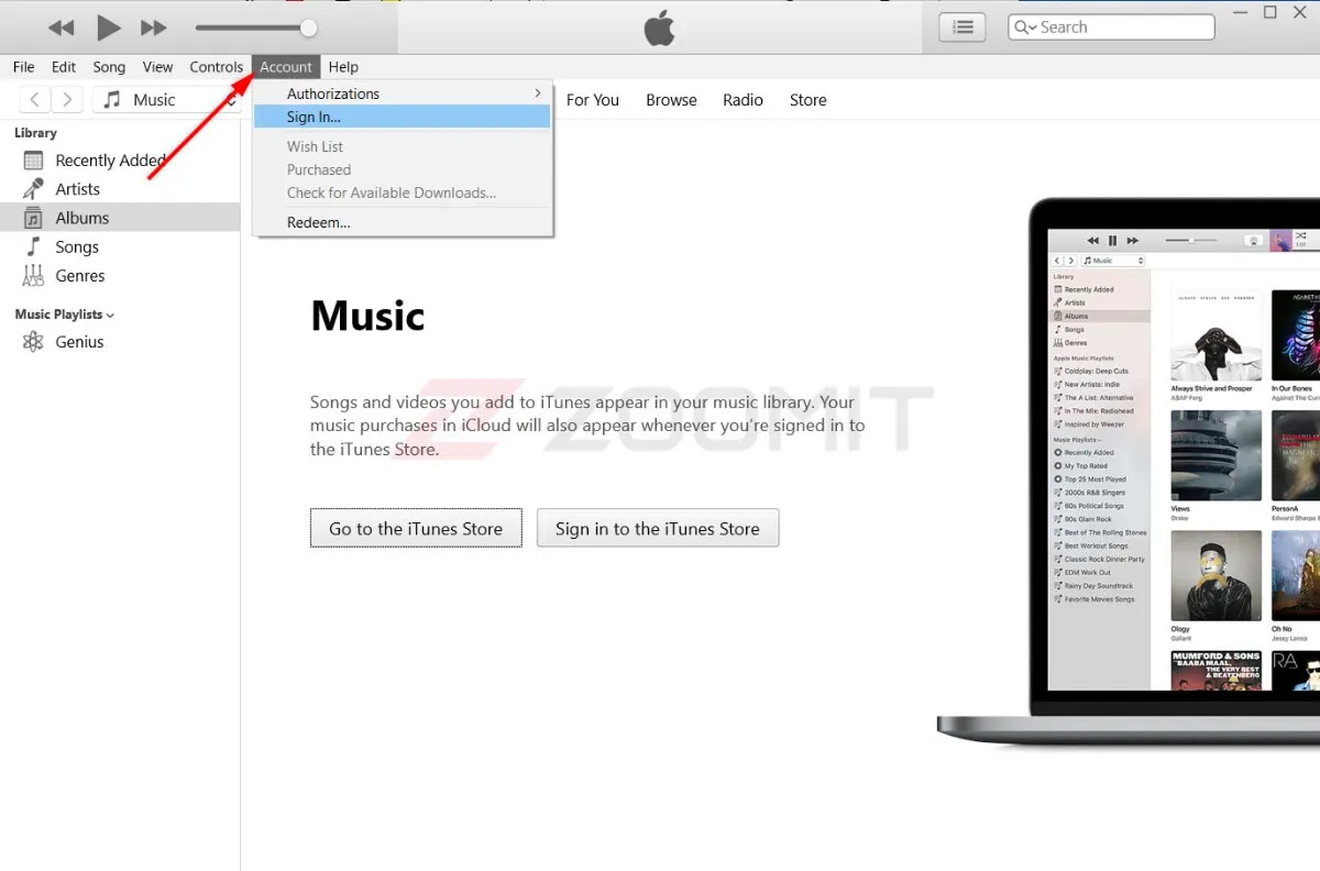مراحل ساخت اپل آیدی با استفاده از iTunes