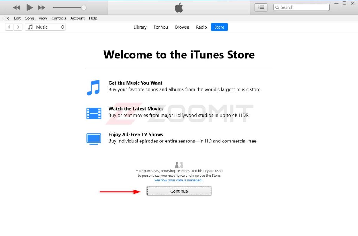 مراحل ساخت اپل آیدی با استفاده از iTunes