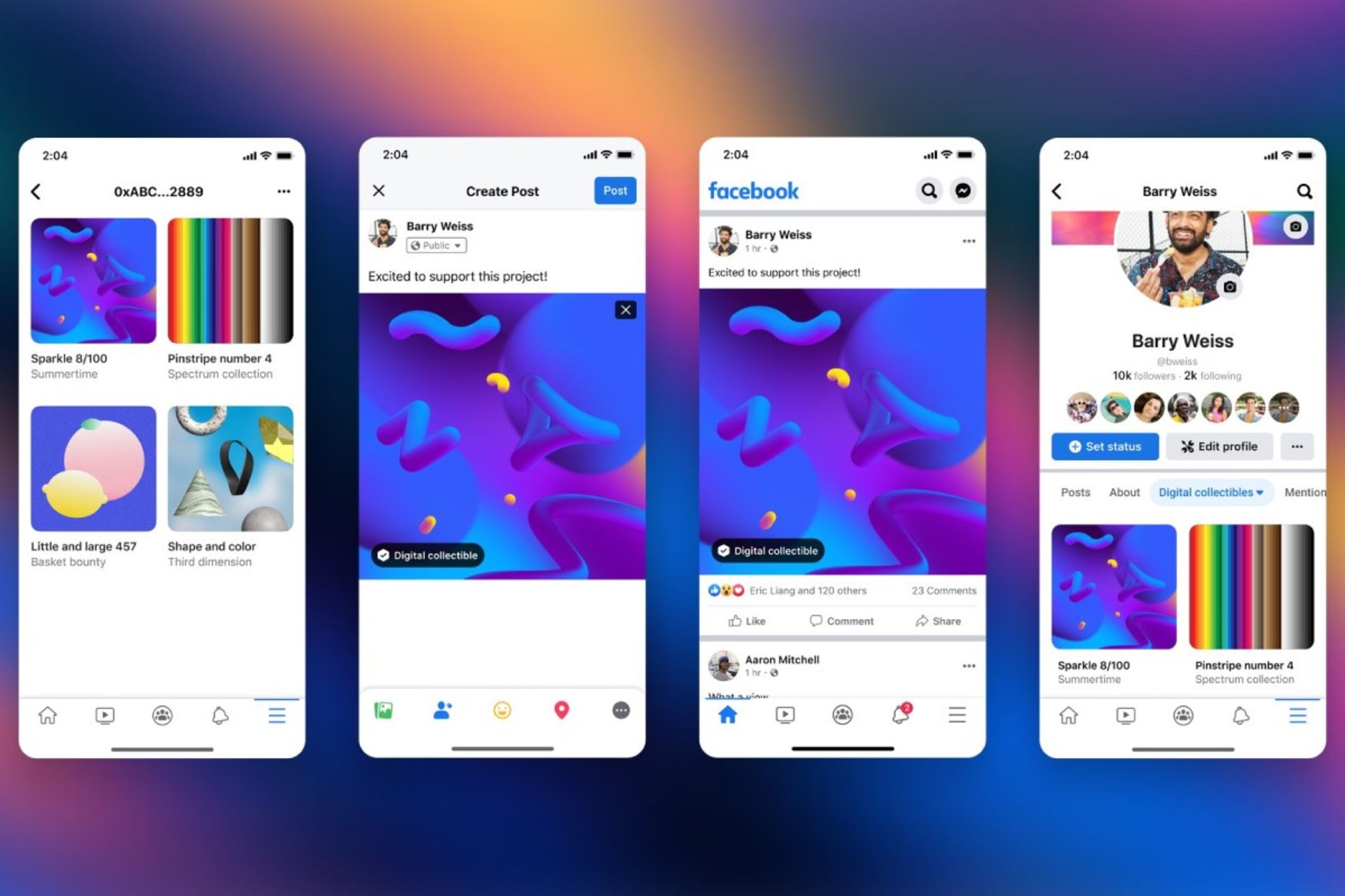 NFT در فیسبوک