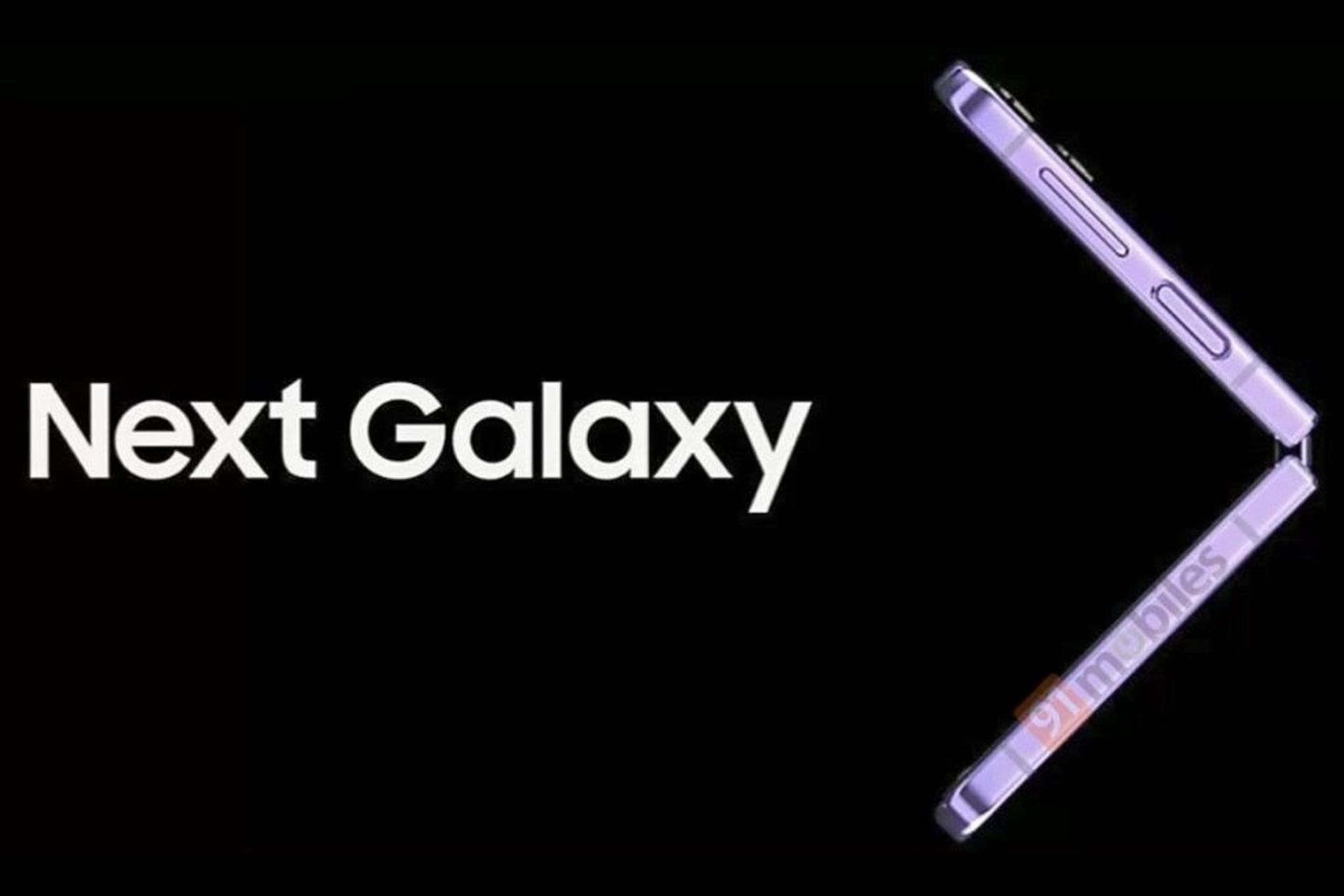 رندر رسمی گلکسی زد فلیپ ۴