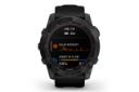 نمای روبرو ساعت هوشمند گارمین فنیکس Garmin Fenix 7X Sapphire Solar مشکی
