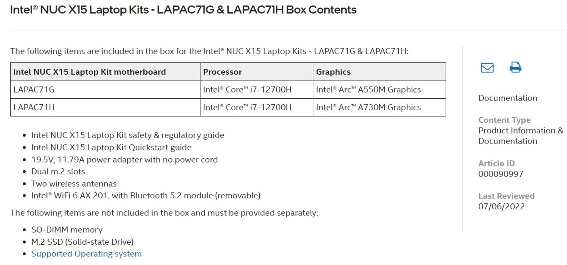 لپ‌تاپ‌های مرجع NUC X16 اینتل