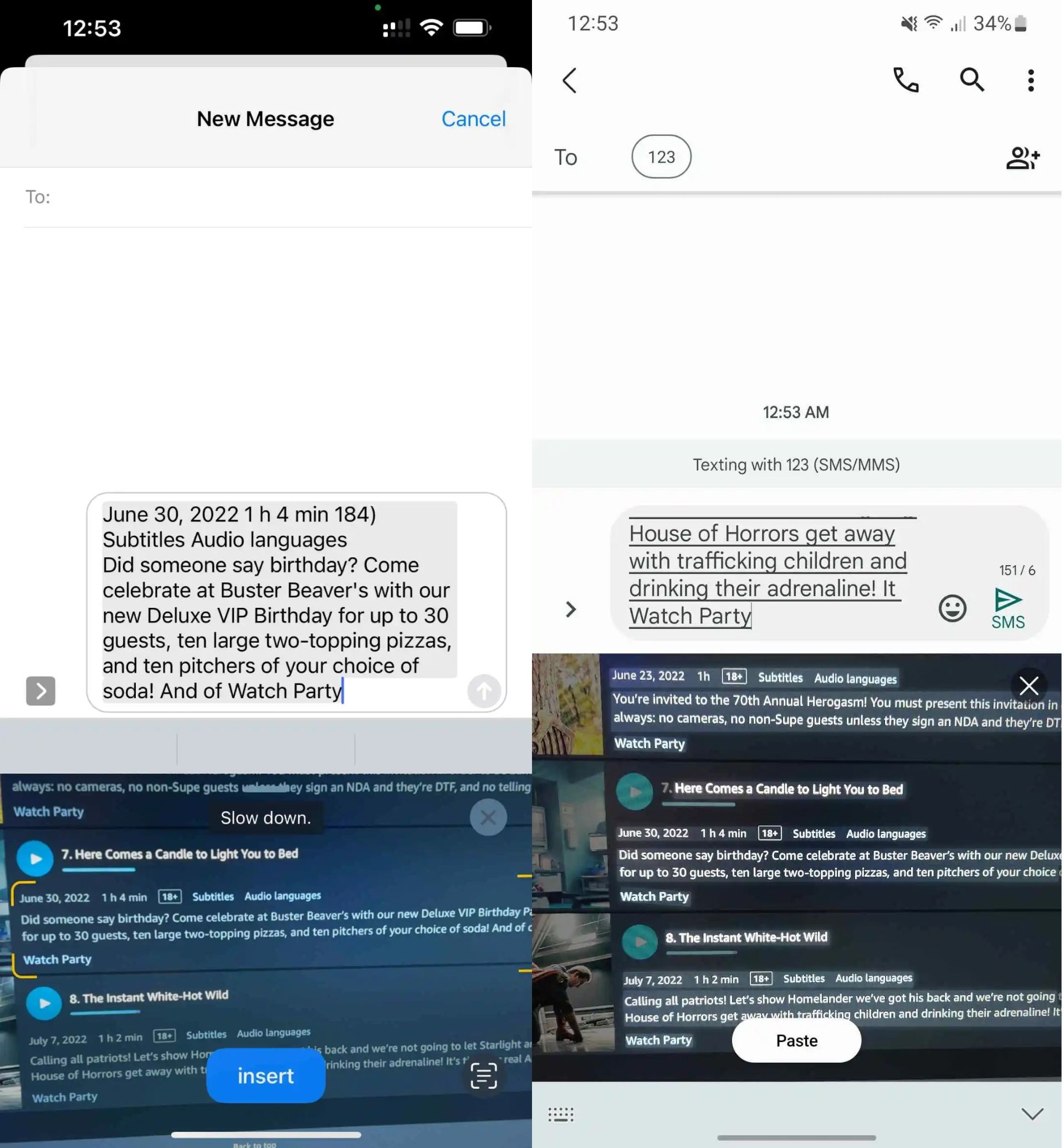 مقایسه OCR در iOS و One UI 5