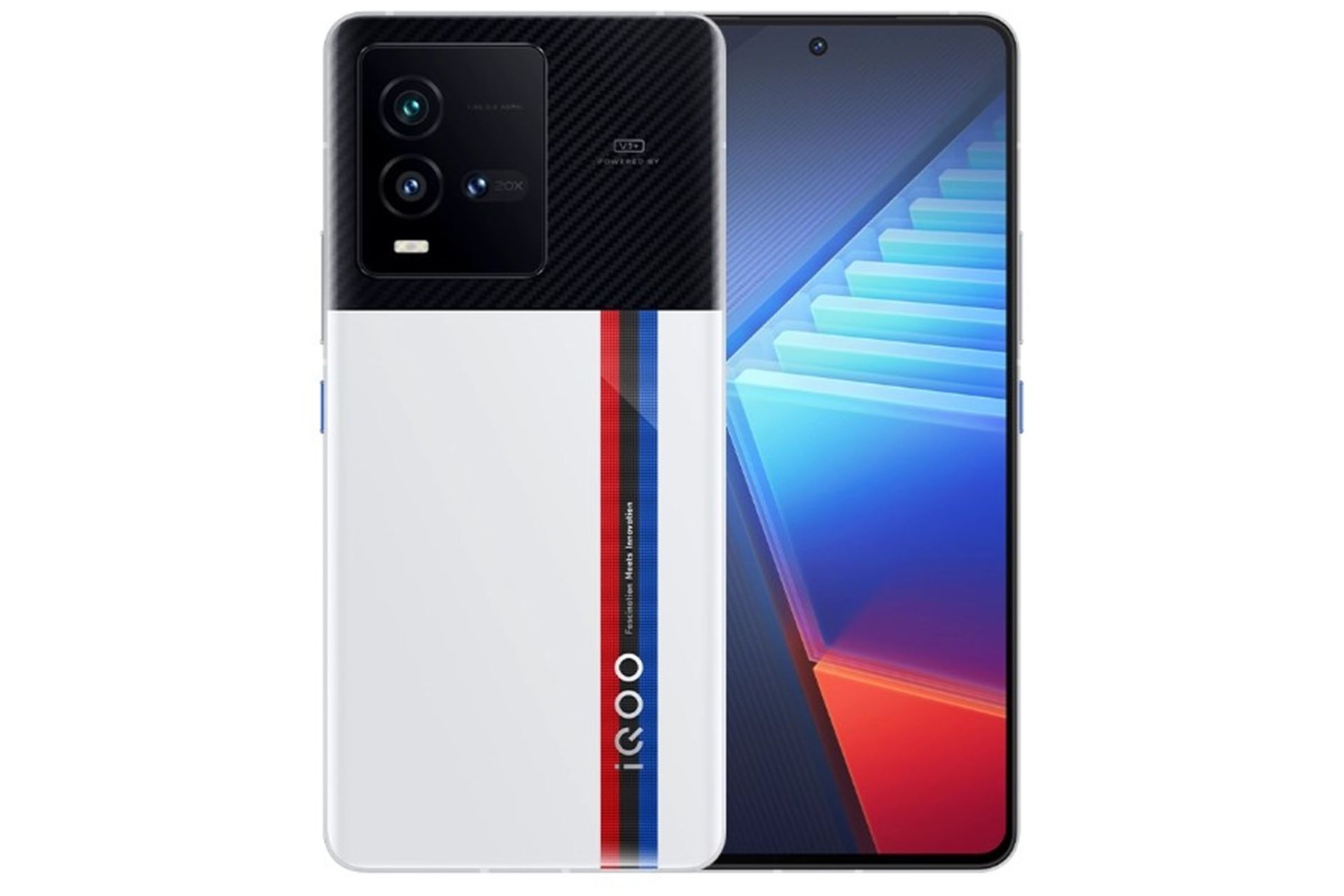 نمای جلو و پشت گوشی آیکو 10 پرو IQOO 10 Pro