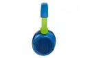 نمای جانبی هدفون بی سیم جی بی ال JBL JR460NC آبی