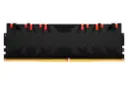 پشت رم کینگستون Fury Renegade RGB ظرفیت 16 گیگابایت از نوع DDR4-3600