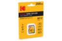 جعبه کارت حافظه کداک microSDXC با ظرفیت 256 گیگابایت مدل V30 A1 کلاس 10
