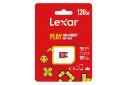 جعبه کارت حافظه لکسار microSDXC با ظرفیت 128 گیگابایت مدل PLAY V10 A1