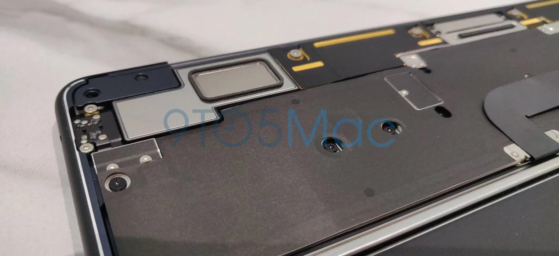اجزای داخلی لپ تاپ MacBook Air M2