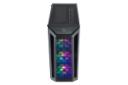 نمای سمت جلو و بالای کیس کامپیوتر کولر مستر MASTERBOX MB511 ARGB