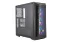 نمای نیم رخ جلویی کیس کامپیوتر کولر مستر MASTERBOX MB511 ARGB