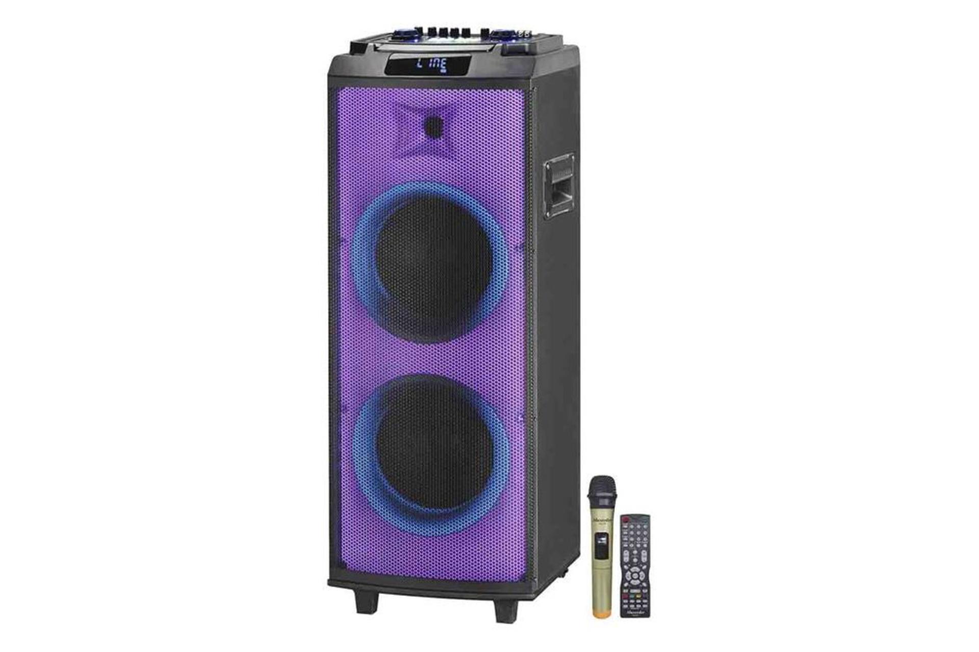 اقلام همراه اسپیکر مکسیدر Maxeeder MX-DJ2101 CN1001